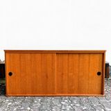 Golden oak sideboard