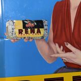 plate cake Rena vintage advertising