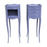 Renovated Louis XV bedside pair.