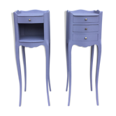 Renovated Louis XV bedside pair.