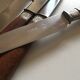 6 knives engraved Paris in art deco rosewood.
