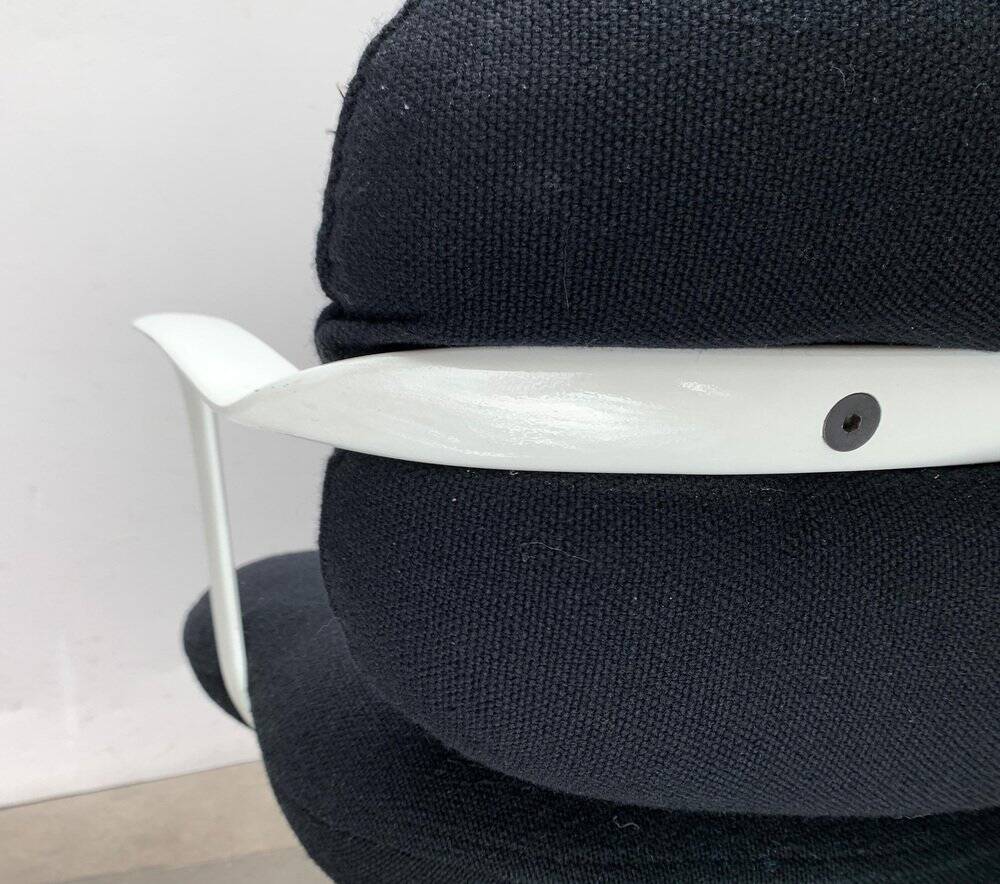 Space Age 2038 swivel armchair by Bruce Hannah & Andrew Morrison for Knoll International, 1970s.