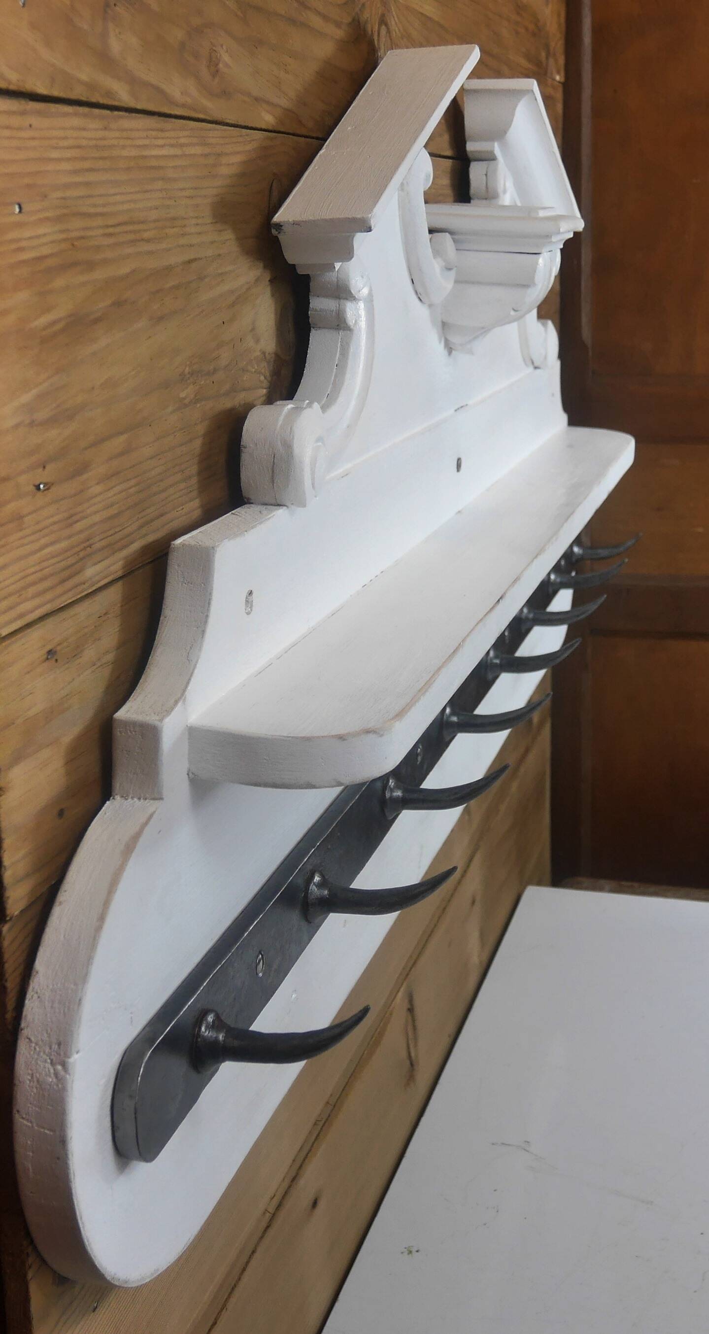 Old credence crochet display charcuterie