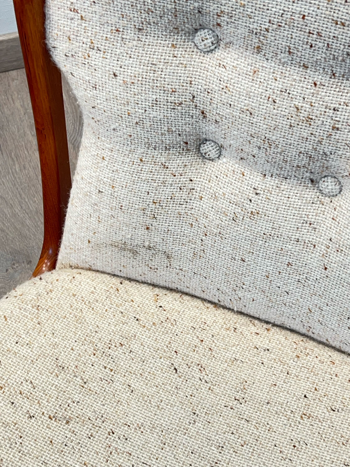 Set of 4 Scandinavian teak chairs by Vamdrup Stolefabrik