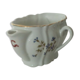 MAYOR PORCELAIN SAUCIERE AND GRAS DECOR WITH BARBEAU