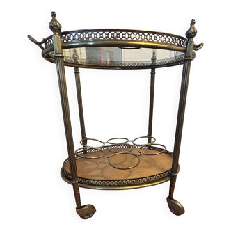 Louis XVI rolling dessert trolley