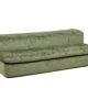 Airborne. Green velvet sofa bed. 1970s.
