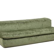 Airborne. Green velvet sofa bed. 1970s.