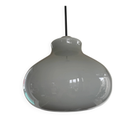 Lampe suspendue en verre gris
