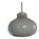 Glass, gray pendant lamp