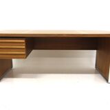 Scandinavian walnut desk, Karl Erik Ekselius, JOC, Vetlanda, Sweden, 1950