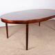 Table de repas, ovale, extensible, Danoise en Palissandre, Harry Østergaard