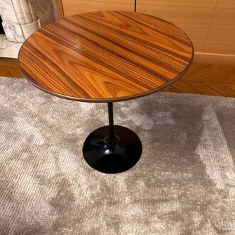 Eero Saarinen teak pedestal table