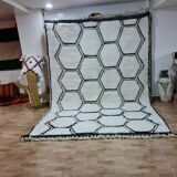 Beni Mrirt Rug 100% Natural Wool – Luxury and Berber Craftsmanship 300x200cm