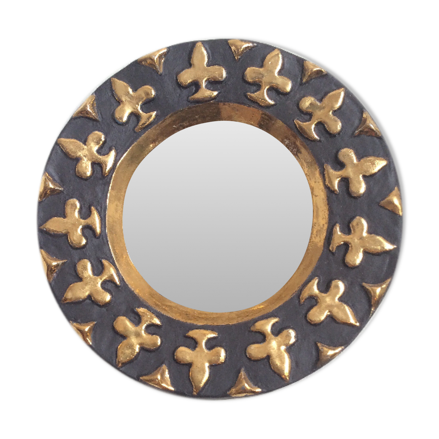 Ceramic mirror, 1960s