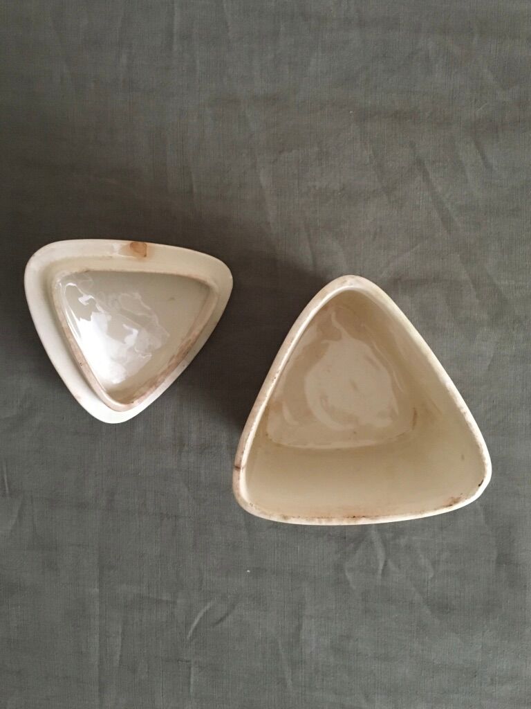 Creil earthenware tea pot, early 20th century