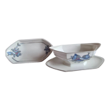 Lot saucier et ramequin porcelaine