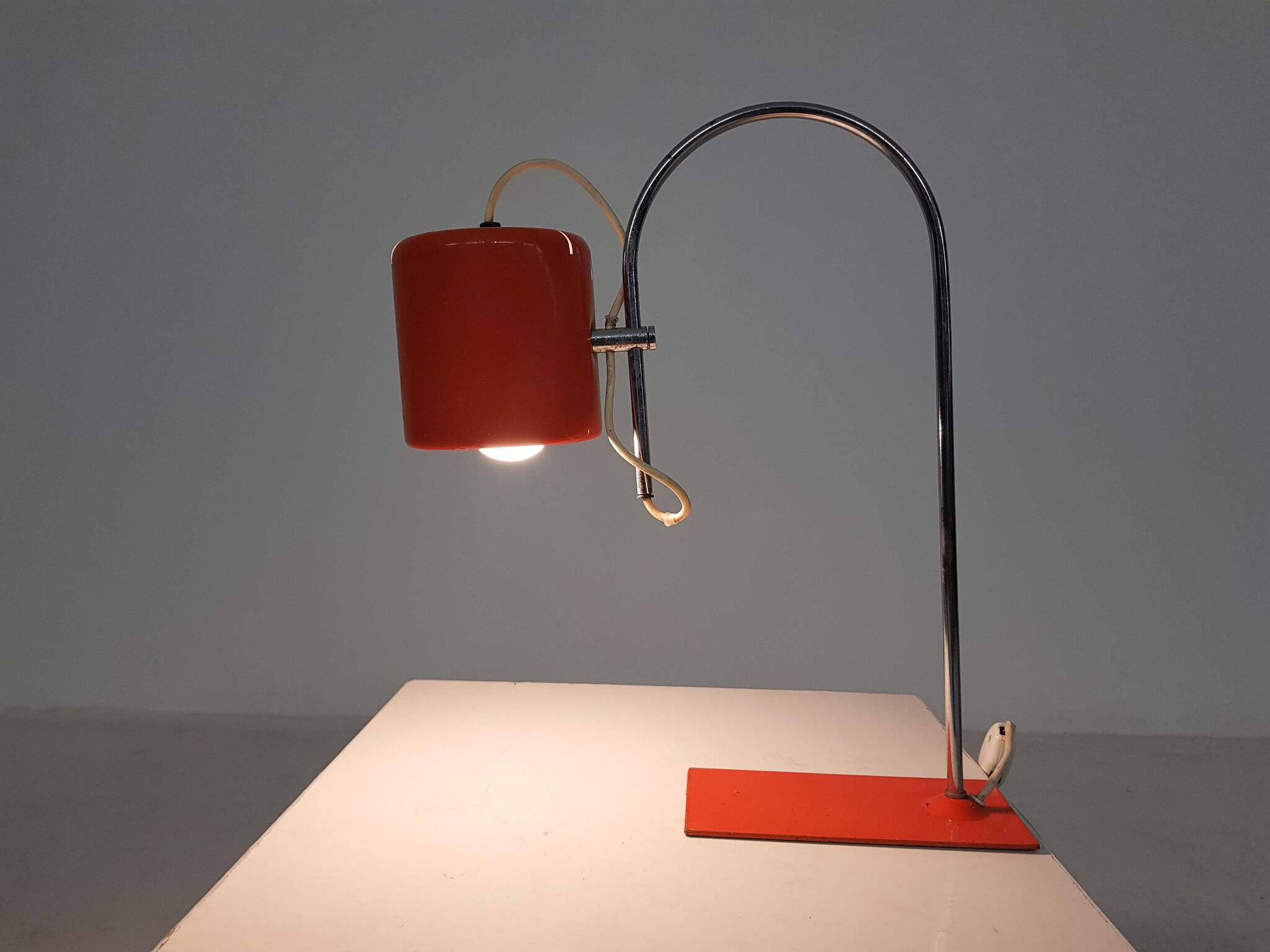 Lampe orange Pays-bas 1960 's