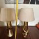 2 bedside lamps