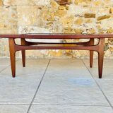 Vintage Teak and Glass Coffee Table by G Plan, Circa 1960s