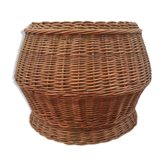 Panier tressé xxl en rotin osier