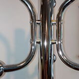 Metal parrot coat rack