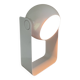 Vintage Table Lamp White Space Age Look Massive 90's design