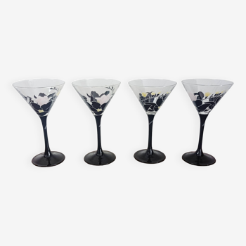 Lot de 4 verres à martini ou à cocktail Luminarc Anaïs