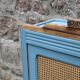 Buffet enfilade art deco vintage cannage