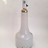 Large Holmegaard lamp base in coloured glass