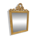 Miroir à fronton de style Louis XVI - Noeud de ruban - Fin XIXe