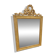 Miroir à fronton de style Louis XVI - Noeud de ruban - Fin XIXe