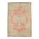 6x9 Soft Beige & Red Geometric Vintage Rug, 181x260 Cm