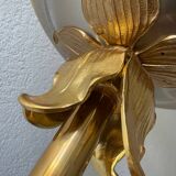 Lampadaire laiton bronze années 70
