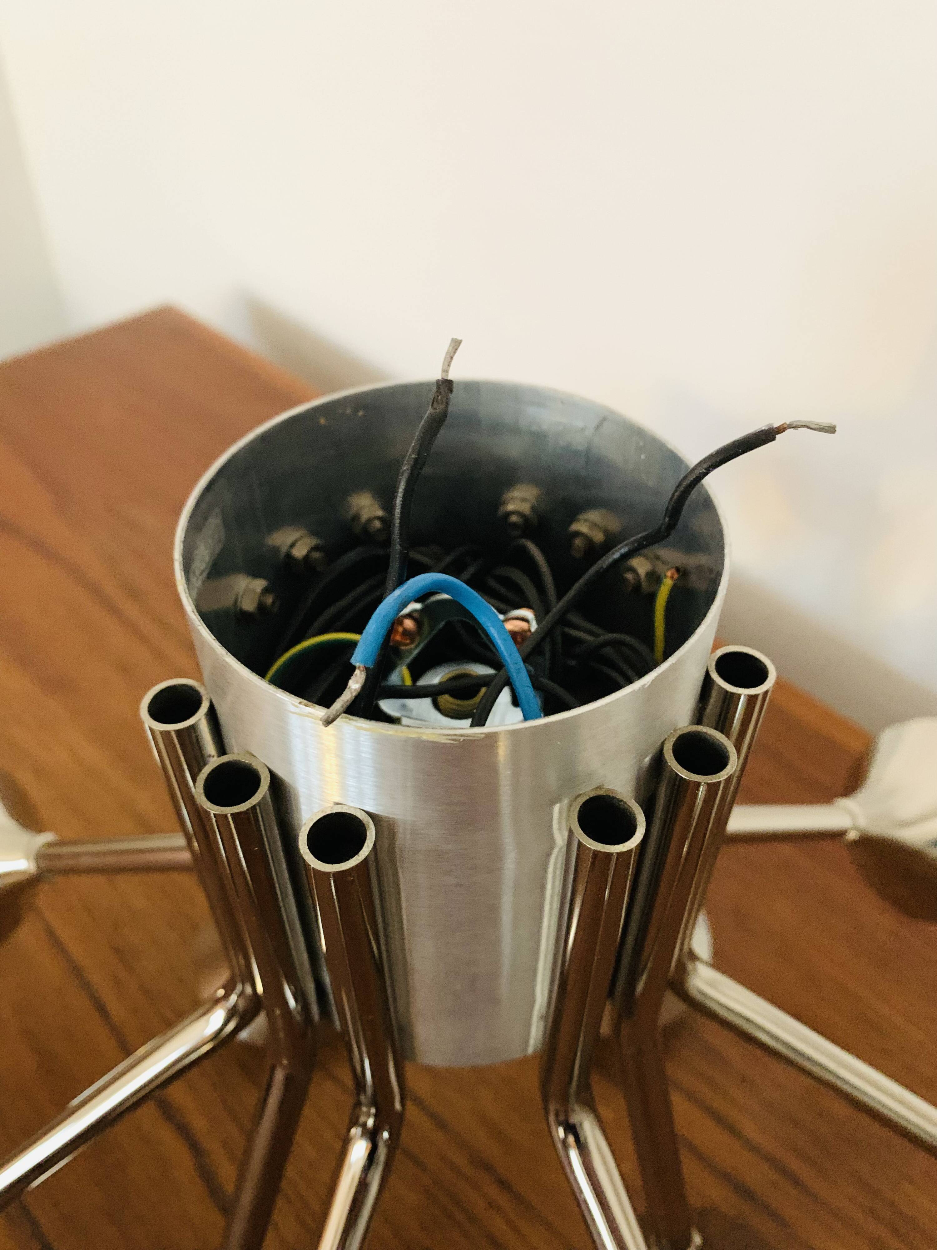 Sputnik Flush Chandelier