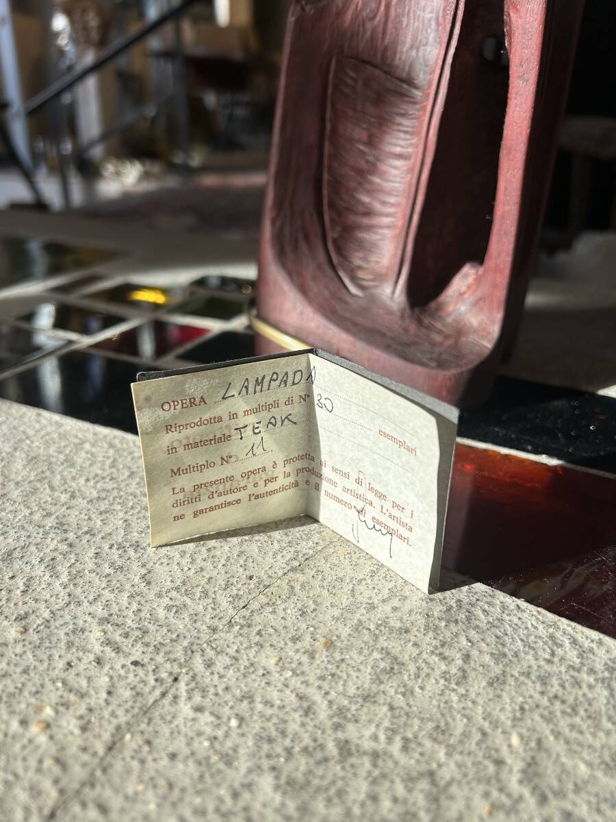 Paire de lampes de Gianni Pinna