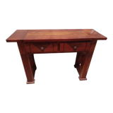 Antique oak console