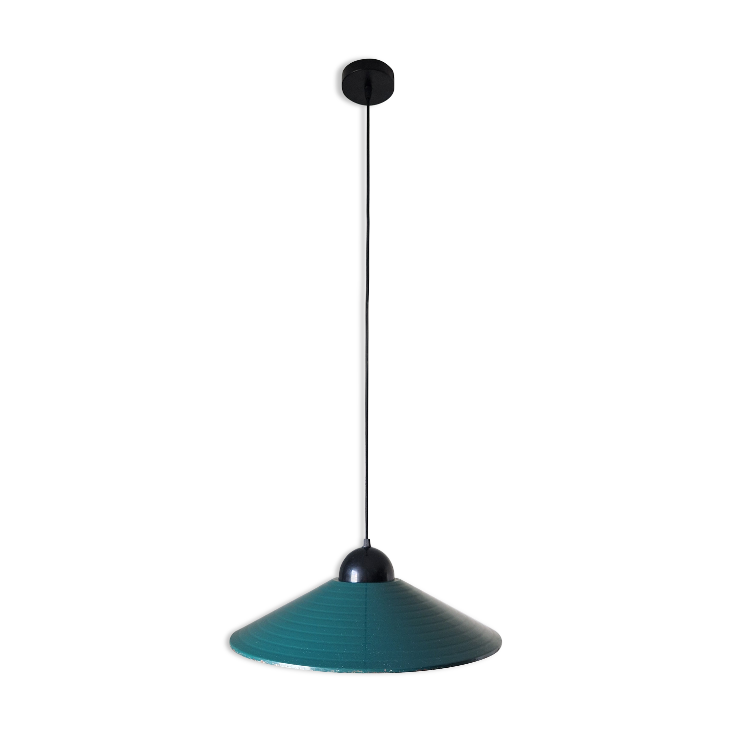Suspension vintage verte