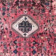 Abadeh rug Persian hand made vintage