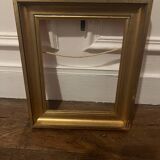 Old gilded wood frame