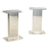Colonnes en plexiglas des années 1980