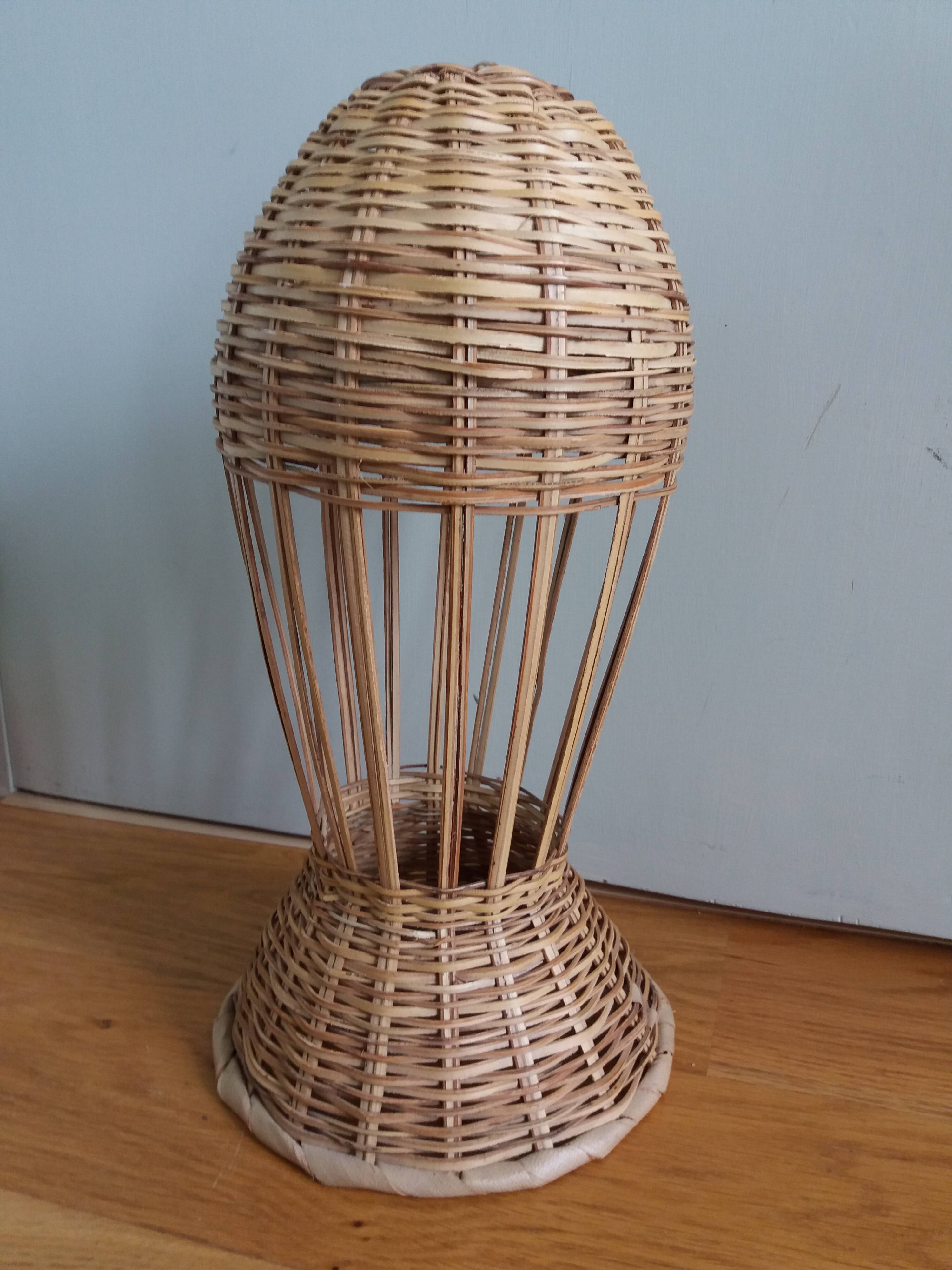 Marotte en rotin et osier, Sénégal