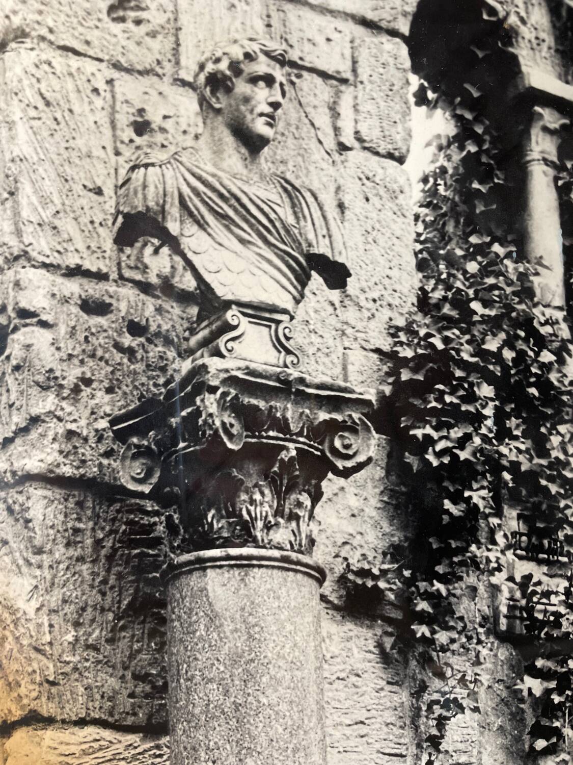 Large black and white silver photograph from the 20th century