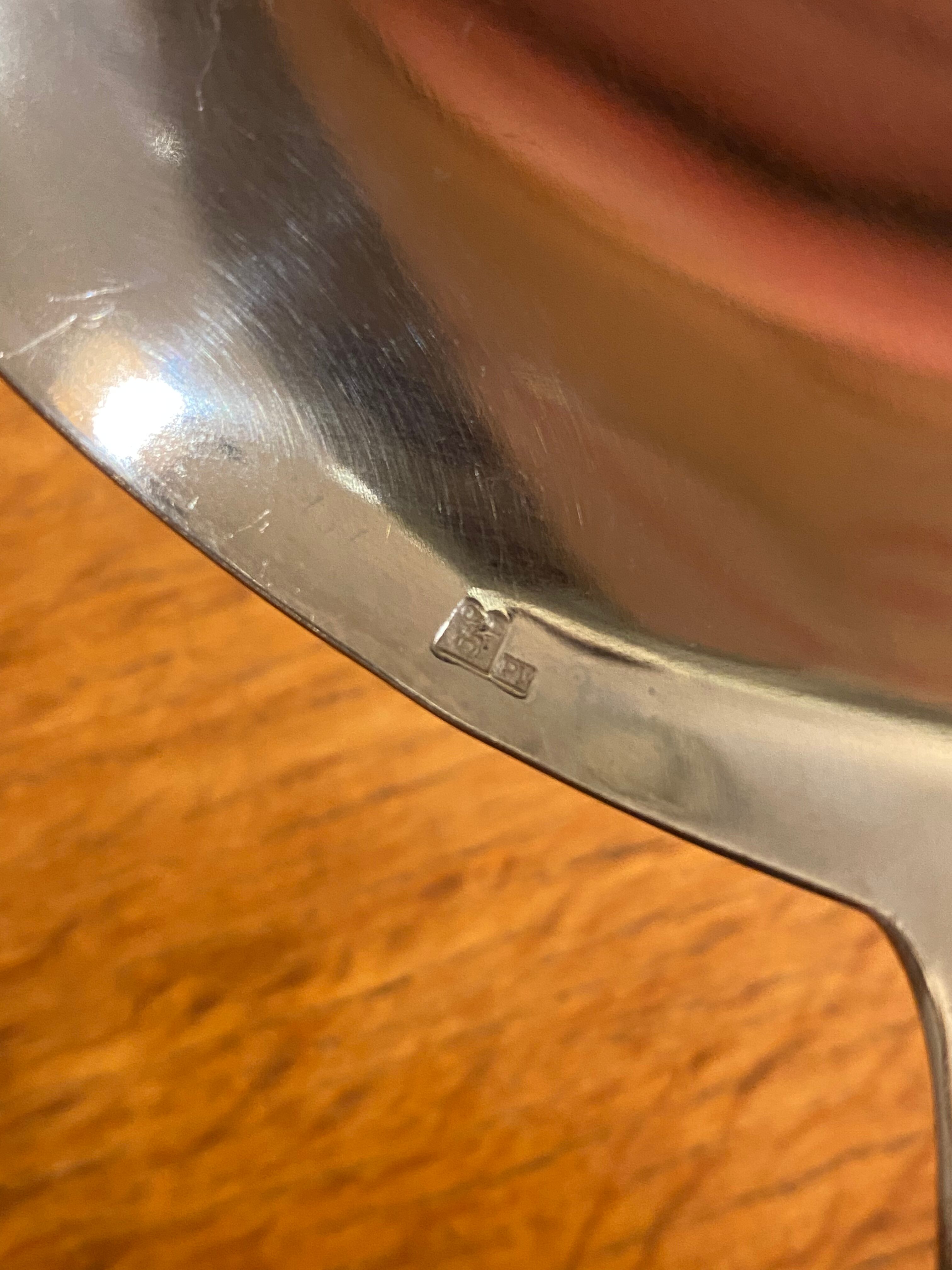 Silver metal household ercuis