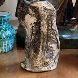 Ceramic soliflore - Brutalist - shaped piece