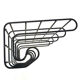 Tomado Pilastro vintage coat rack in the middle of the century