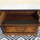 Napoleon III chest of drawers in walnut and burl walnut