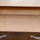 Art Deco chest of drawers from the 30s-40s in walnut 3 drawers