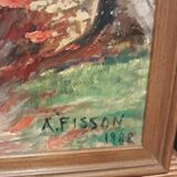 Old signed painting