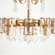 Crystal chandelier, Northern Europe, 1950s